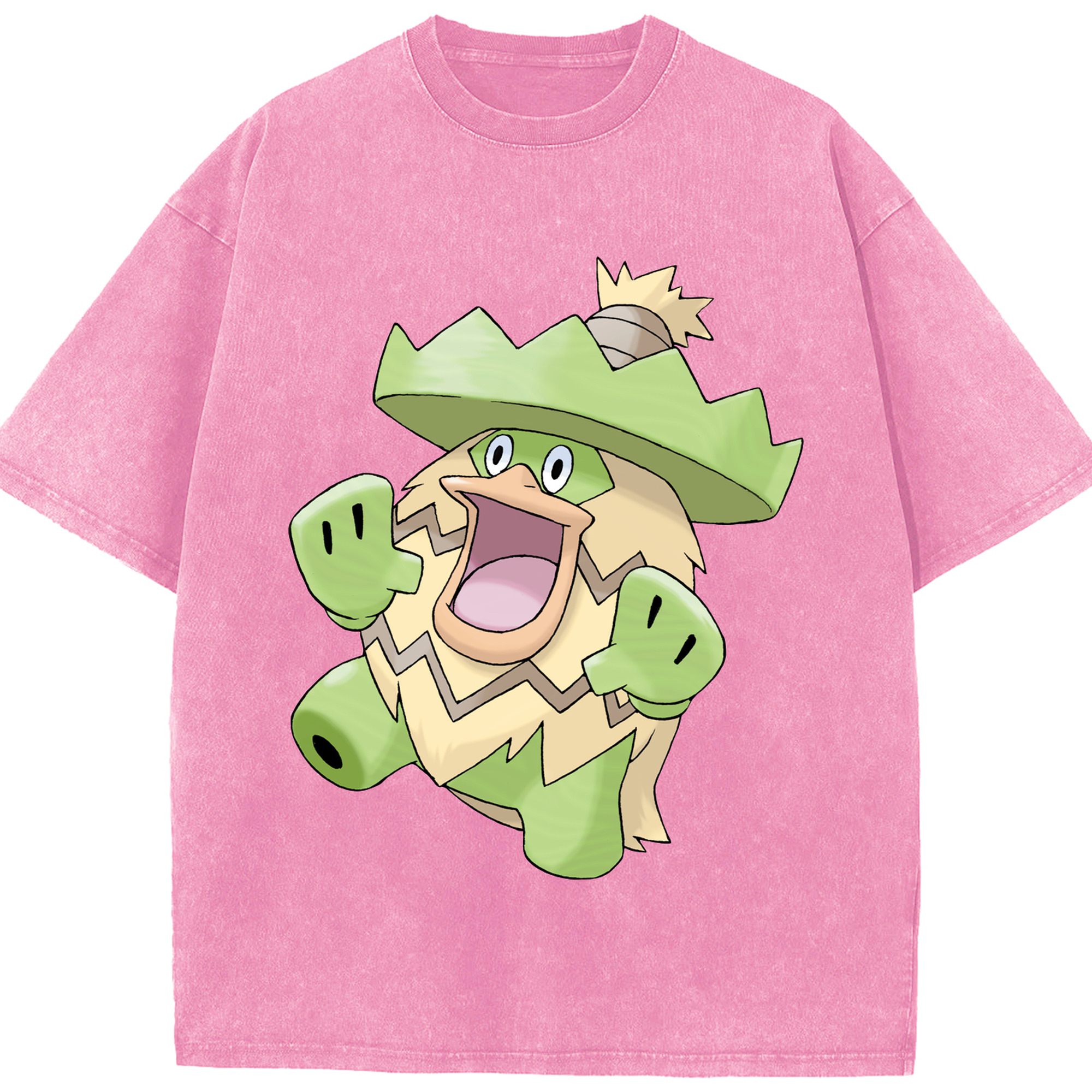 （画像用） ポケットモンスター Pokémon 綿100% ヴィンテージ風 半袖Tシャツ（フロントプリント）